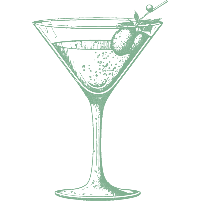 Martini-Illustration